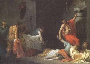 Marius Imprisoned at Minturnae (mk05), Jean-Germain  Drouais